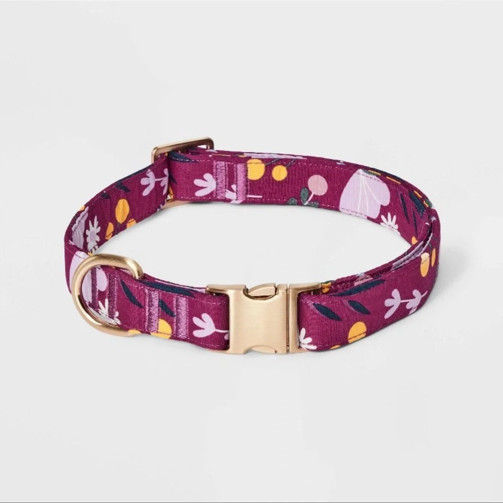 Boots & Barkley Vibrant Floral Dog Collar